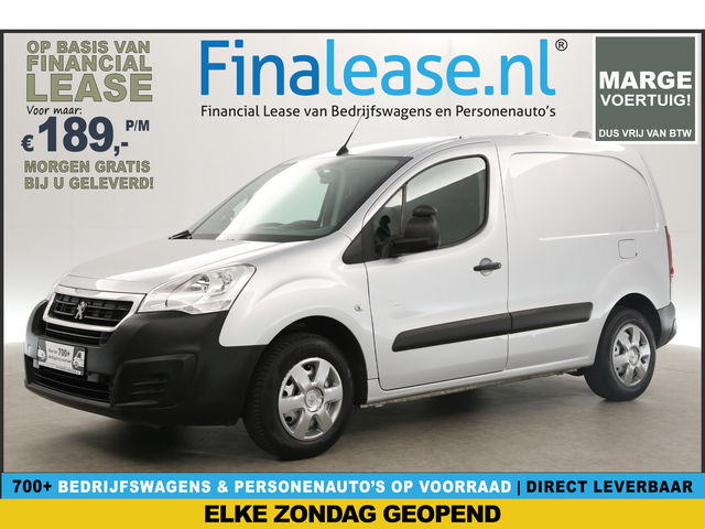 Peugeot Partner - 122 1.6 BlueHDi 75 L1H1 | MARGE! | Airco Cruise Carplay Navigatie Parkeersensoren Schuifdeur Elektrpakket 
