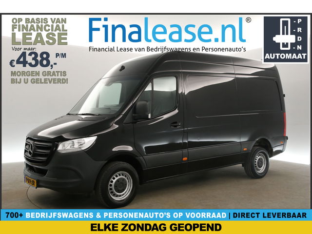 Mercedes-Benz Sprinter - 314 2.2 CDI L2H2 143PK Automaat 2800KG Trekgew. Trekhaak Airco Camera Carplay Cruise Leder 3 Persoons 
