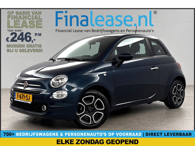 Fiat 500 - 1.0 Hybrid Club LED Carplay Clima Parkeersensoren 15&quot;LMV 