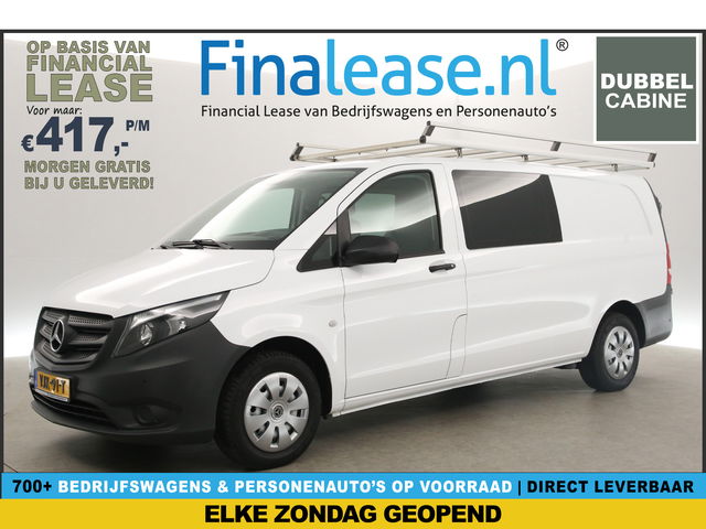 Mercedes-Benz Vito - 116 CDI Extra Lang | 164PK | Dubbele Cabine | 5 Persoons | Airco Camera Carplay Cruise Trekhaak Navi PDC Imperiaal 