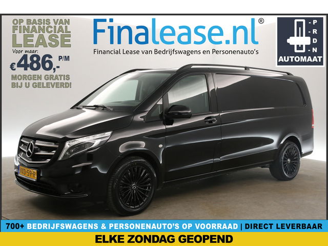 Mercedes-Benz Vito - 119 CDI Extra Lang 191PK Automaat Airco Cruise Camera Trekhaak Navigatie 3 Persoons LED 18''LMV 