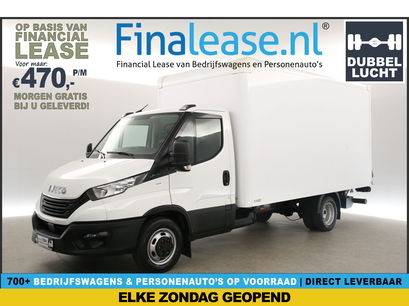 Iveco Daily - 35C16H 2.3 410 157PK Dubbellucht Bakwagen Laadklep Laadbak Airco 3 Persoons Elektrpakket 