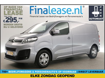Citroën Jumpy - 2.0 BlueHDI L2H1 Automaat Airco Camera Cruise Carplay Navigatie PDC 3 Persoons Trekhaak 