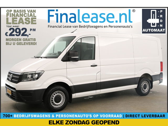 Volkswagen Crafter - 30 2.0 TDI L3H2 140PK DSG Automaat 3000KG Trekgew. Airco Cruise Carplay 3 Persoons Elektrpakket Schuifdeur 