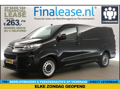 Citroën Jumpy - 2.0 BlueHDI L3H1 Airco Cruise Carplay LED Parkeersensoren 3 Persoons Elektrpakket 