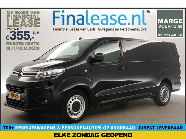 Citroën Jumpy - 2.0 BlueHDI L3H1 Airco Cruise Carplay LED Parkeersensoren 3 Persoons Elektrpakket 