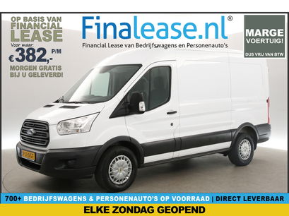 Ford Transit - 350 2.0 TDCI L2H2 | MARGE! | 2800kg Trekgew. Airco Cruise PDC 3 Persoons Elektrpakket 