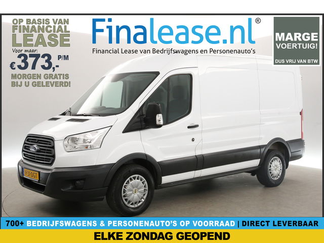 Ford Transit - 350 2.0 TDCI L2H2 | MARGE! | 2800kg Trekgew. Airco Cruise PDC 3 Persoons Elektrpakket 