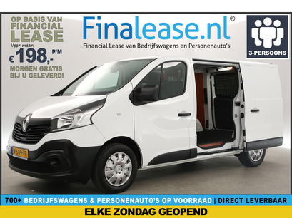 Renault Trafic - 1.6 dCi T29 L1H1 2xSchuifdeur Airco Cruise 3 Persoons Parkeersensoren Elektrpakket 