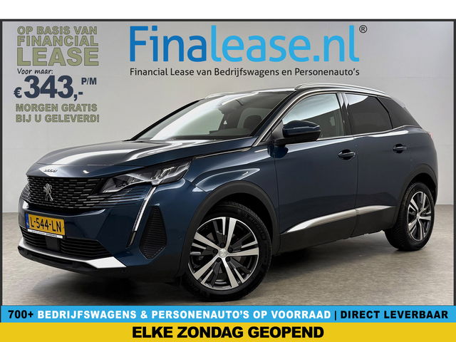 Peugeot 3008 - 1.2 PureTech Blue 360Camera LED Sfeer Virtual Carplay Clima Cruise Navi PDC 18''LMV 