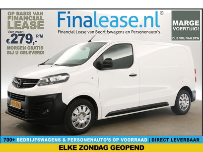 Opel Vivaro - 1.5 CDTI L2H1 Airco Cruise Carplay 360Camera Navigatie 3 Persoons PDC Elektrpakket Achterklep 