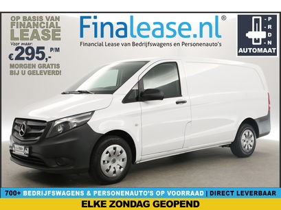 Mercedes-Benz Vito - 114 CDI Lang Automaat Airco Cruise Trekhaak 3 Persoons Elektrpakket Stoelverwarming 