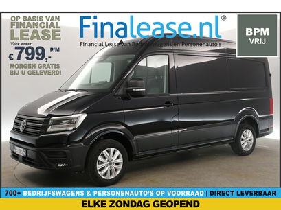 Volkswagen Crafter - 2.0 TDI DSG HIGHLINE EXCLUSIVE L3H3 | FACELIFT MODEL | BPM VRIJ | NIEUW 3000KG TREKHAAK VIRTUAL ADAPTIVE CRUISE LED 140PK CARPLAY 17&quot;LMV 