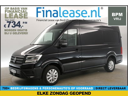 Volkswagen Crafter - 2.0 TDI DSG HIGHLINE EXCLUSIVE L3H3 | FACELIFT MODEL | BPM VRIJ | NIEUW 3000KG TREKHAAK VIRTUAL ADAPTIVE CRUISE LED 140PK CARPLAY 17&quot;LMV 