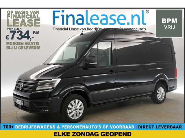 Volkswagen Crafter - 2.0 TDI DSG HIGHLINE EXCLUSIVE L3H3 | FACELIFT MODEL | BPM VRIJ | NIEUW 3000KG TREKHAAK VIRTUAL ADAPTIVE CRUISE LED 140PK CARPLAY 17&quot;LMV 