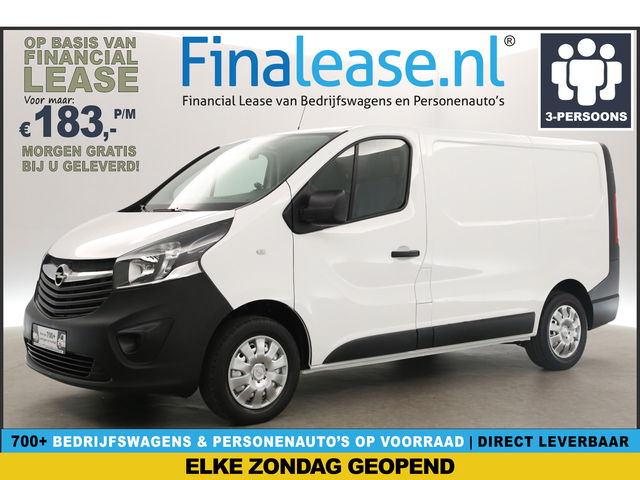 Opel Vivaro - 1.6 CDTI L1H1 Airco Cruise Navigatie PDC 3 Persoons Elektrpakket Schuifdeur 