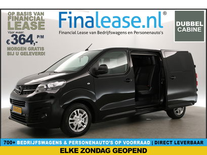 Opel Vivaro - 2.0 CDTI L3H1 Dubbele Cabine Airco Camera Cruise 6 Persoons Carplay Navi PDC 2xSchuifdeur Trekhaak 