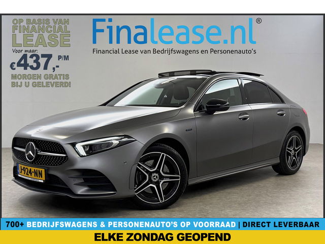 Mercedes-Benz A-Klasse - 250 e AMG 235PK Pano Sfeer Trekhaak Virtual LED Camera Carplay Memory Clima Cruise Navi PDC 18&quot;LMV 