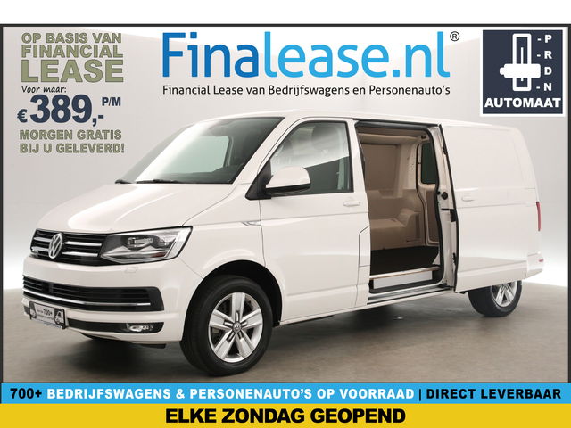 Volkswagen Transporter - 2.0 TDI L2H1 204PK Automaat Airco Camera Carplay 2xSchuifdeur Cruise LED DSG Navi 3 Persoons 17&quot;LMV 