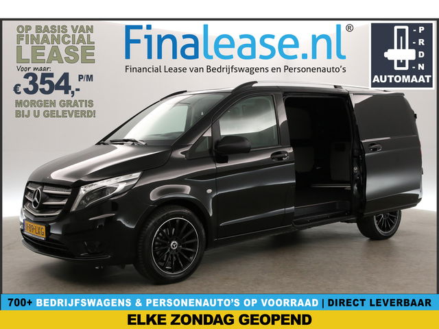 Mercedes-Benz Vito - 116 CDI L2H1 164PK Automaat Airco Carplay 2xSchuifdeur Cruise Camera PDC 3 Persoons 18''LMV Trekhaak 