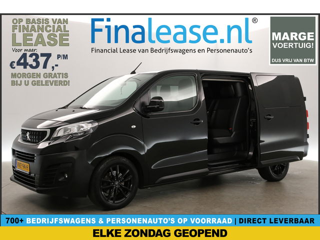 Peugeot Expert - 231L 2.0 BlueHDI L3H1 | MARGE! | Dubbele Cabine | 6 Persoons | Airco Carplay 2xSchuifdeur Trekhaak Navi 17&quot;LMV PDC 
