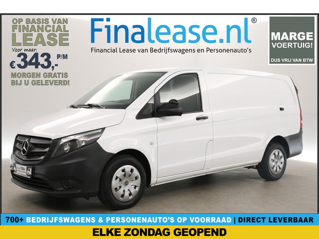 Mercedes-Benz Vito - CDI Lang | MARGE! | Airco Cruise Navigatie PDC 3 Persoons Elektrpakket 