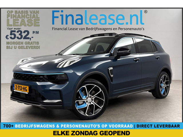 Lynk Co 01 - 1.5 262PK Hybride Pano LED Sfeerverl. Virtual 360Camera Carplay ACC Memory Clima Navi 20&quot;LMV 