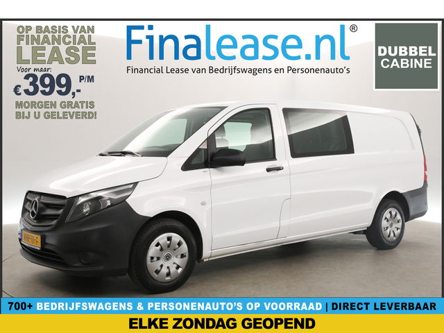 Mercedes-Benz Vito - 116 CDI Extra Lang | 164PK | Dubbele Cabine | 5 Persoons | Airco Camera Carplay Cruise Navigatie PDC 