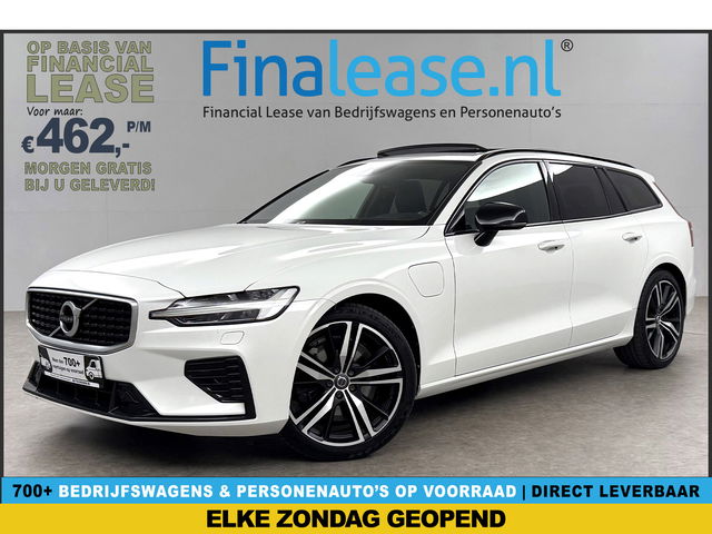 Volvo V60 - 2.0 T8 Twin Engine AWD R-Design 392PK Pano LED Virtual Trekhaak Memory Carplay Head-up Display Clima Cruise Navi PDC 19''LMV 