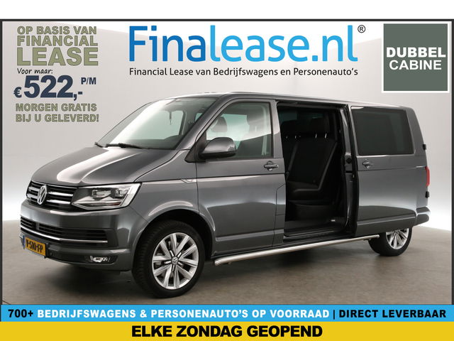 Volkswagen Transporter - 2.0 TDI L2H1 | 204PK | MARGE! | Pano | Dubbele Cabine | 5 Persoons | DSG Automaat Airco LED Carplay Cruise 18&quot;LMV PDC Trekhaak 