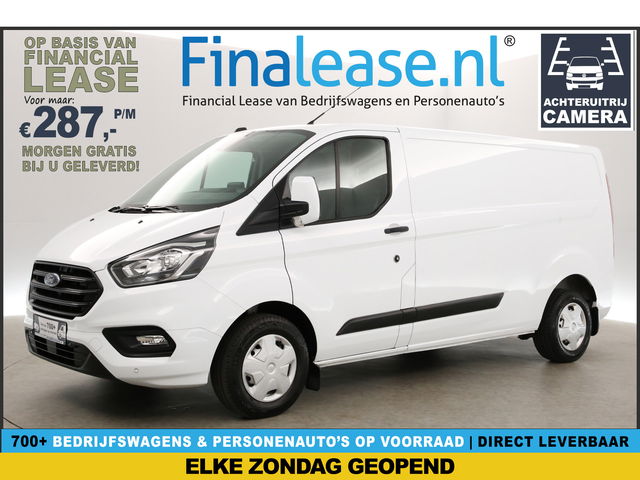 Ford Transit Custom - L2H1 Airco Camera Cruise Carplay Navigatie PDC 3 Persoons 