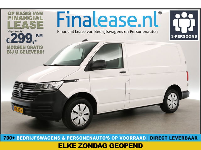 Volkswagen Transporter - 2.0 TDI L1H1 140PK Airco Cruise Carplay PDC 3 Persoons Elektrpakket 