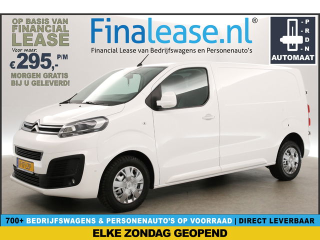 Citroën Jumpy - 2.0 BlueHDI L2H1 Automaat 360 Camera Airco Carplay Cruise PDC 3 Persoons Elektrpakket 