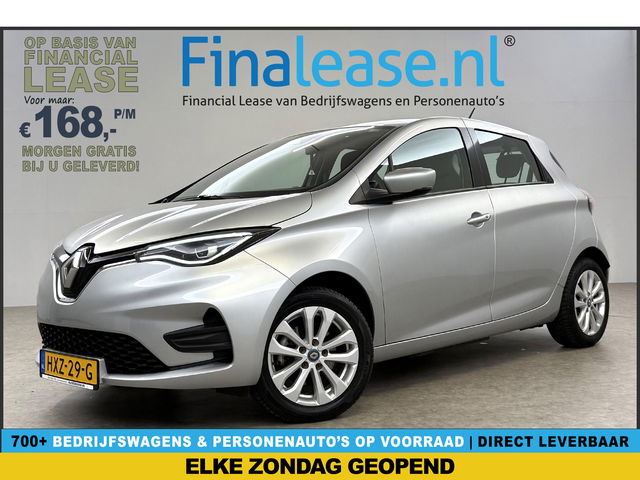 Renault ZOE - R110 Life 52 kWh Huur Accu Airco Cruise Virtual Navi LED 16&quot;LMV 