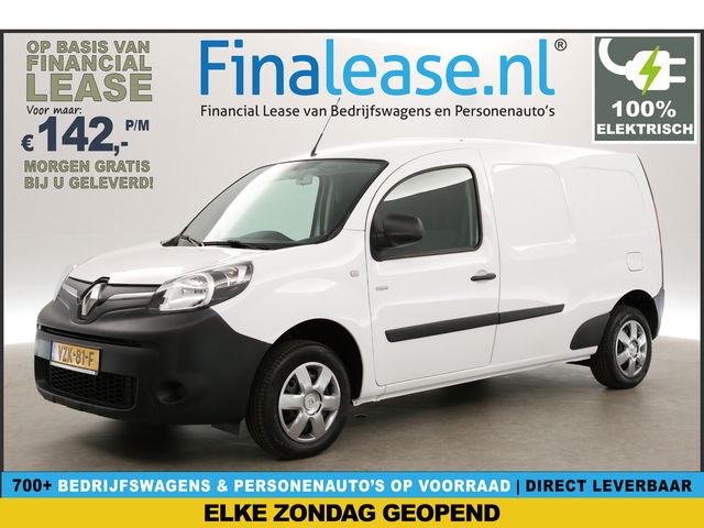 Renault Kangoo - Z.E. Maxi Huur Accu L2H1 EMISSIEVRIJE ZONE | Automaat Airco Elektrpakket Schuifdeur 