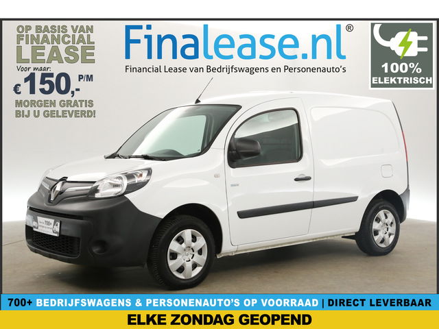 Renault Kangoo - Z.E. Huur Accu | EMISSIEVRIJE ZONE | Elektrisch | Automaat Airco Stoelverwarming Schuifdeur 